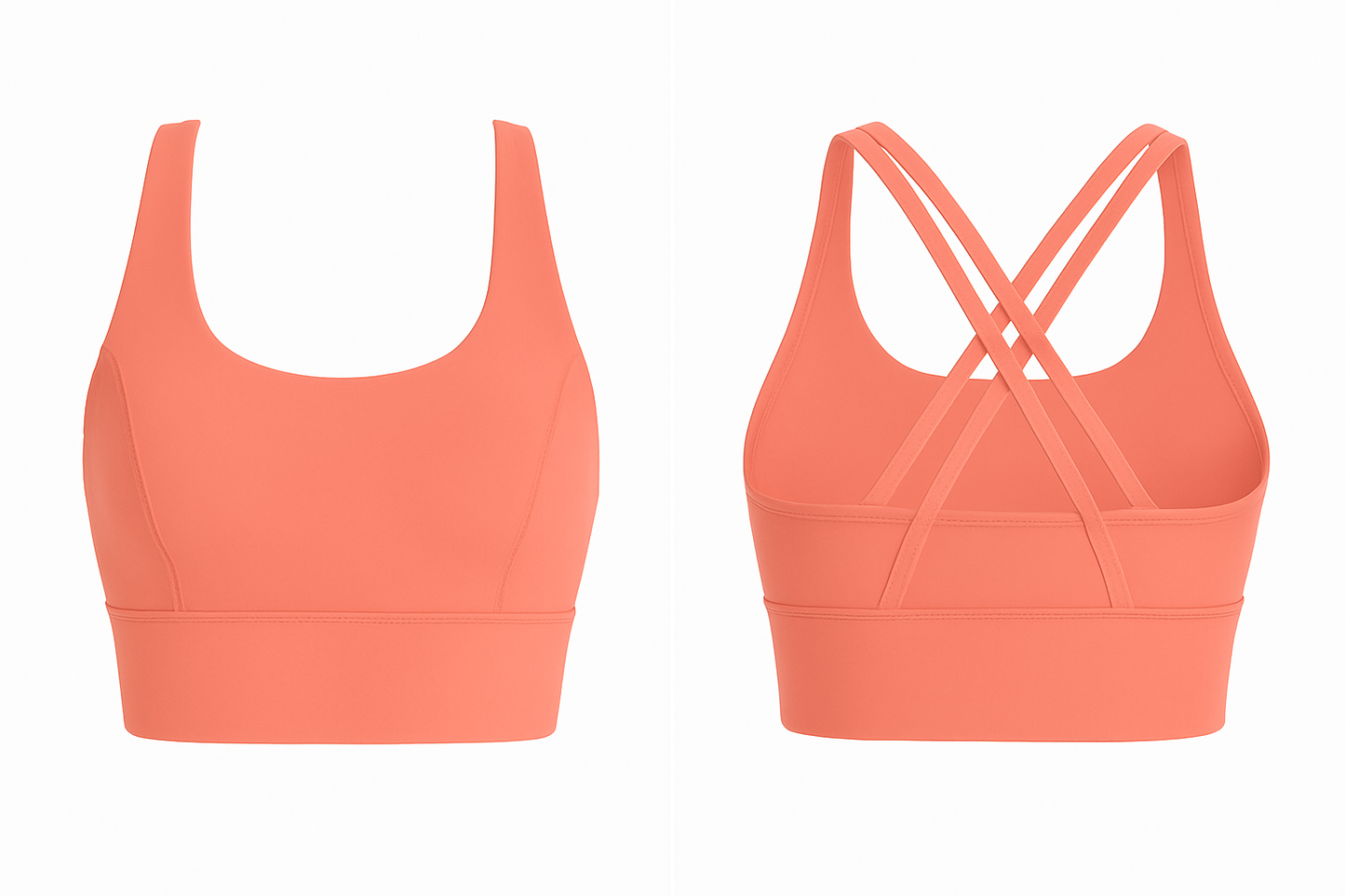 Buttery Soft Crisscross Sports Bra