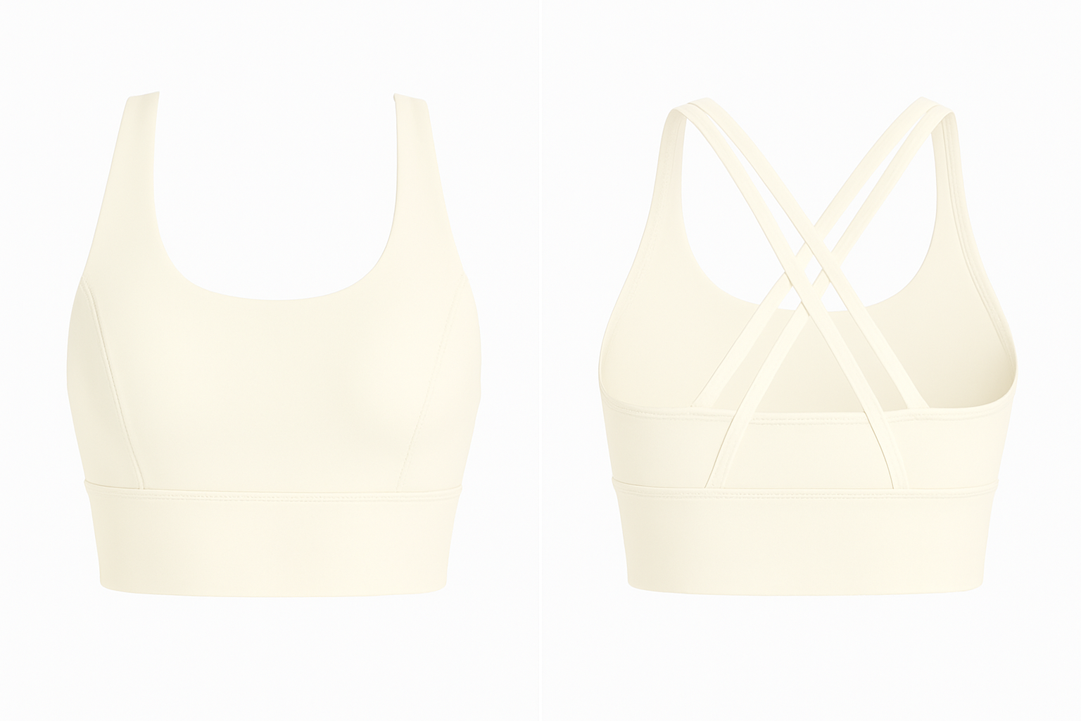 Buttery Soft Crisscross Sports Bra