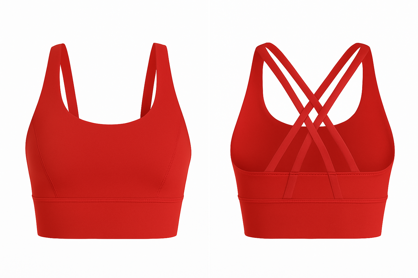 Buttery Soft Crisscross Sports Bra