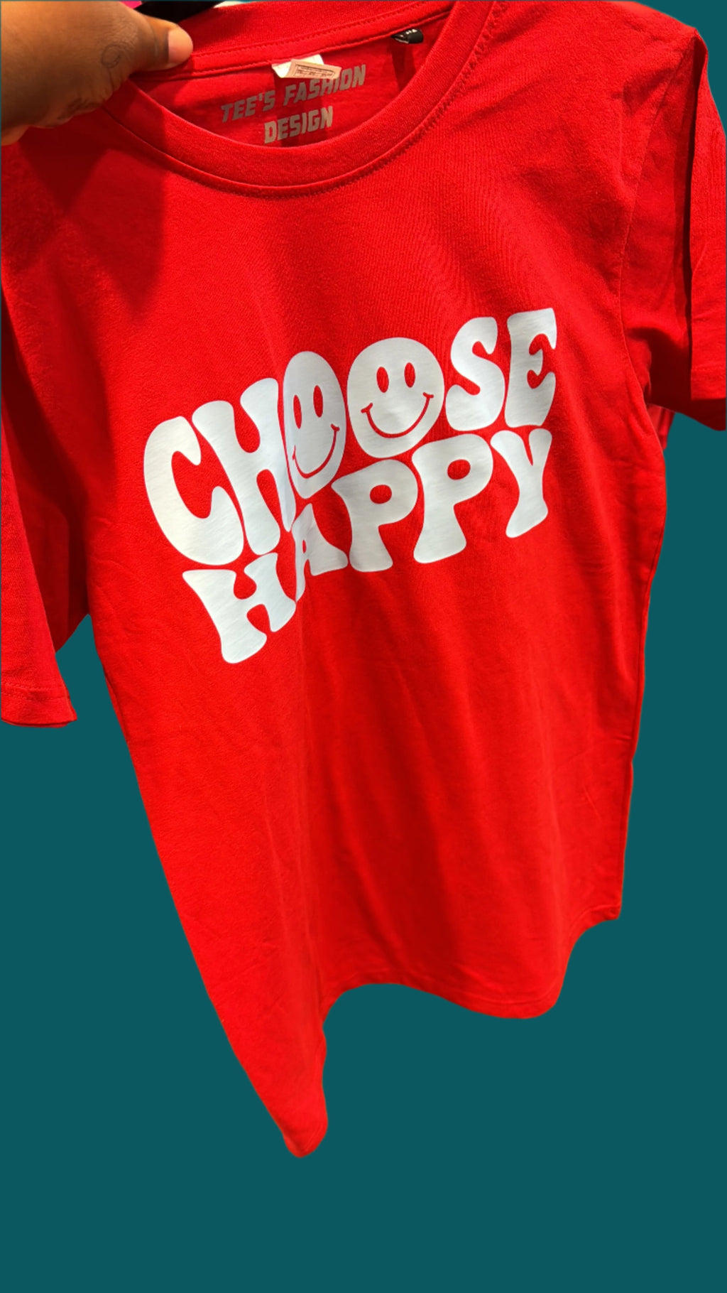 Choose happy t-shirt